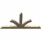 Ekena Millwork Richland Rough Sawn Timber Gable Bracket, Douglas Fir, 96"W x 48"H x 4"D x 6"F, 12/12 Pitch GBW096X48X0406RIC00RDF - alternate 3